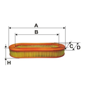 Фильтр воздуха wix filters wa6009