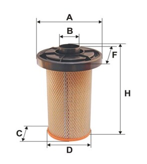 Фільтр повітряний wix filters wa6036