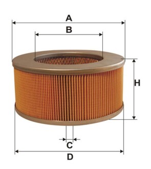 Фильтр воздушный wix filters wa6101