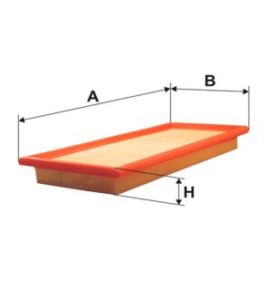Фильтр воздушный FIAT AP039/ (выр-во WIX-FILTERS UA) wix filters wa6201