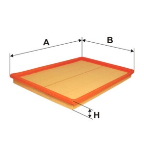 Фильтр воздушный Opel Astra F 1.4-2.0i 16V/1.6Si/1.7D/2.0GSI 91-01 wix filters wa6213 (фото 1)