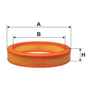 Фильтр воздушный wix filters wa6404