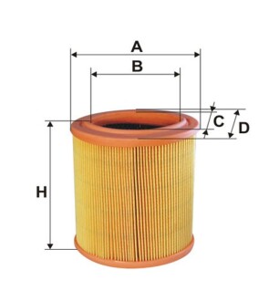 Фильтр воздуха wix filters wa6524