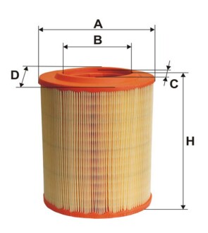 Фильтр воздуха wix filters wa9566 (фото 1)