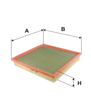 Фильтр воздушный Chevrolet Cruze 1.6/1.8 09-/Opel Astra 1.4-1.6 16V 09-15/2.0 16V 12-/Zafira 1.8 11- wix filters wa9742