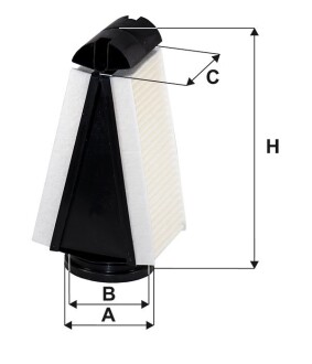 Воздушный фильтр wix filters wa9866