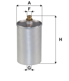 Фильтр топливный MB E-class (W124) 2.8-5.0 (M103/M104/M119) 93-95 wix filters wf8038