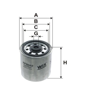 Фільтр паливний wix filters wf8048