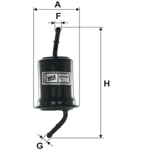 Фильтр топливный Mazda 323 -01 wix filters wf8080