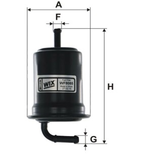 Фільтр паливний wix filters wf8085