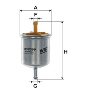 Фильтр топливный wix filters wf8099