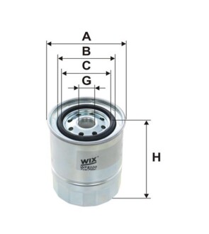 Фильтр топлива wix filters wf8100