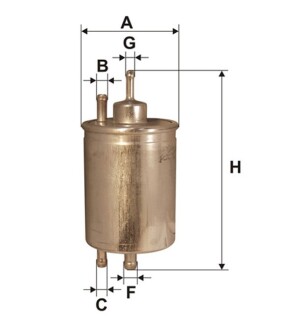 Фільтр палива wix filters wf8175