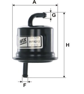 Фільтр паливний wix filters wf8212