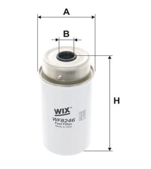 Фільтр паливний wix filters wf8246