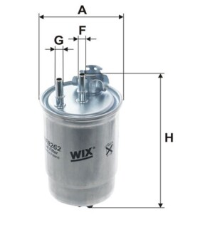 Фільтр паливний wix filters wf8262