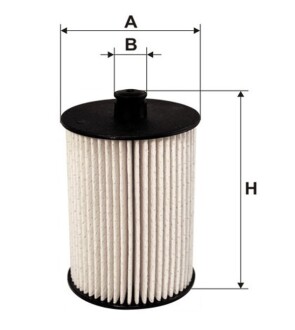 Фильтр топливный VW LT 28-46 II (02-06) WIX wix filters wf8313 (фото 1)