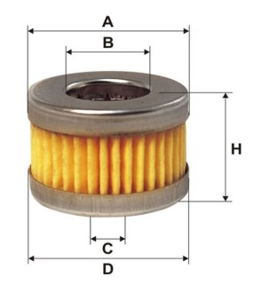 Фільтр паливний LPG wix filters wf8342