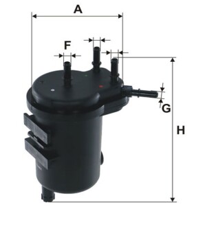 Фільтр паливний wix filters wf8357