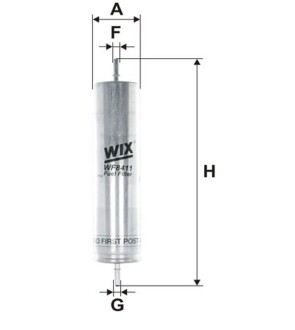 Фільтр паливний wix filters wf8411