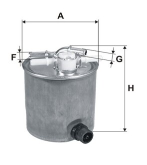 Фільтр паливний wix filters wf8479