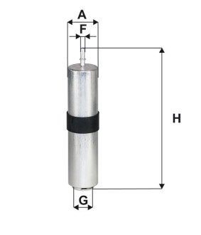 Фільтр паливний wix filters wf8525