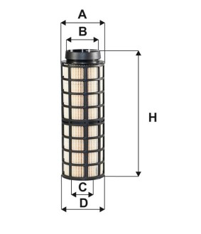 Фільтр палива wix filters wf8527