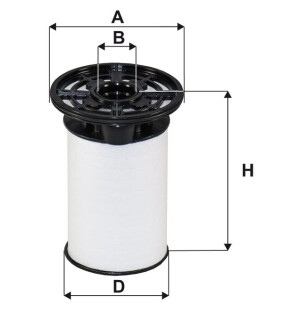 Фільтр паливний wix filters wf8555