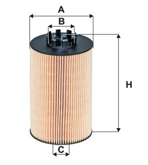 Фильтр масляный MB Atego 5,1D (OM934) 13- wix filters wl10084 (фото 1)