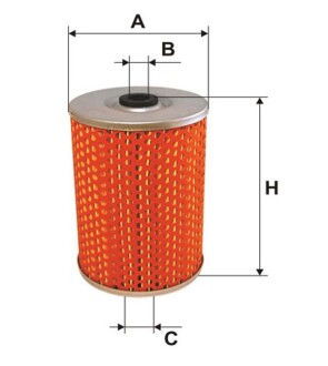 Фільтр масляний wix filters wl7025