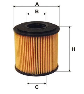 Фільтр масляний Smart 0.6-0.7i/0.8 CDi 98- wix filters wl7239