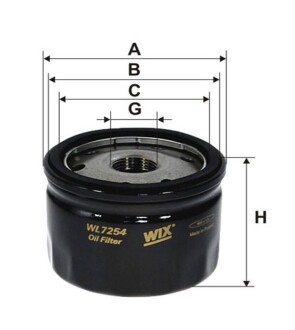 Оливний фільтр wix filters wl7254