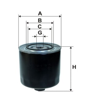 Фільтр масляний wix filters wl7277