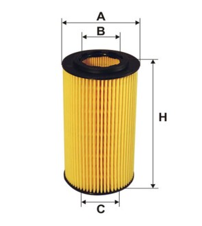 Фільтр масляний Ford Focus/Kuga/Mondeo 2.5 ST/RS 05/Volvo C30/C70/S40/S60/V40.V50/V70/CX60/XC70 02- wix filters wl7320