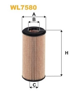 Оливний фільтр wix filters wl7580