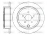 Диск тормозной задний (кратно 2) (Remsa) Subaru Forester 08> Impreza 08> Legasy 03> 09> (D61415.00) woking d6141500 (фото 1)