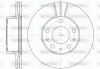 Диск тормозной передний (кратно 2) (Remsa) PSA Jumper Boxer 06> 11> (D6476.10) woking d647610 (фото 1)