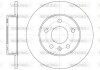 Диск тормозной задний (кратно 2) (Remsa) Opel Astra G H Zafira A B / Meriva A B (D6578.00) woking d657800 (фото 1)