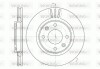 Диск тормозной передний (кратно 2) (Remsa) PSA Berlingo Partner I / C-Elysee 301 / C4 I C3 / 207 208 307 (D6603.10) woking d660310 (фото 1)