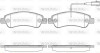 Колодки гальмівні диск. задн. (Remsa) Citroen Jumper 2.0 06-,Citroen Jumper 2.2 06- (P13383.02) woking p1338302 (фото 1)