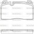 Колодки гальмівні диск. перед. (Remsa) Audi A6 13> A7 14> Q5 12> / Porsche Macan 14> (P14273.00) woking p1427300 (фото 1)