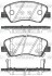 Колодки гальмівні диск. перед. (Remsa) Hyundai Accent (10-), i20 (14-), Kia Rio (11-) (17-) (P15883.02) woking p1588302 (фото 1)