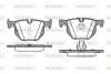 Колодки гальмівні диск. задн. (Remsa) BMW 3e90, 5e60, X1e84, X6e71 (P2813.60) woking p281360 (фото 1)