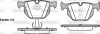 Колодки тормозные диск. задн. (Remsa) BMW X5 (E70), X6 (E71), X5 (F15), X6 (F16) (P2813.61) woking p281361 (фото 1)