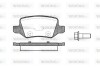 Колодки гальмівні диск. задн. (Remsa) MB A-class (W169) (04-12) (P9183.00) woking p918300 (фото 1)