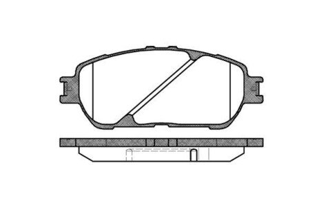 Колодки тормозные woking p9983.00