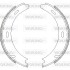 Колодки гальмівні бараб. задн. (Remsa) MB A-class (W169) 1.5i 1.7i (04-12) (Z4093.01) woking z409301 (фото 1)