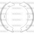 Колодки гальмівні бараб. задн. (Remsa) MB Vito 639 2.2d (03-), Vito 447 2.2d (14-) (Z4745.00) woking z474500 (фото 1)