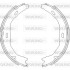 Колодки стояночного тормоза (Remsa) MB C204 (Z4751.00) woking z475100 (фото 1)