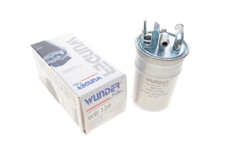 Фільтр паливний Audi A6/VW Passat 2.5TDI 97-05 wunder filter wb 129